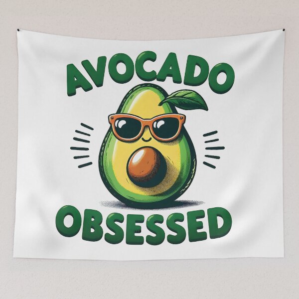 Item preview, avocado, cute avocado designed and sold by TrueArtVibes.
