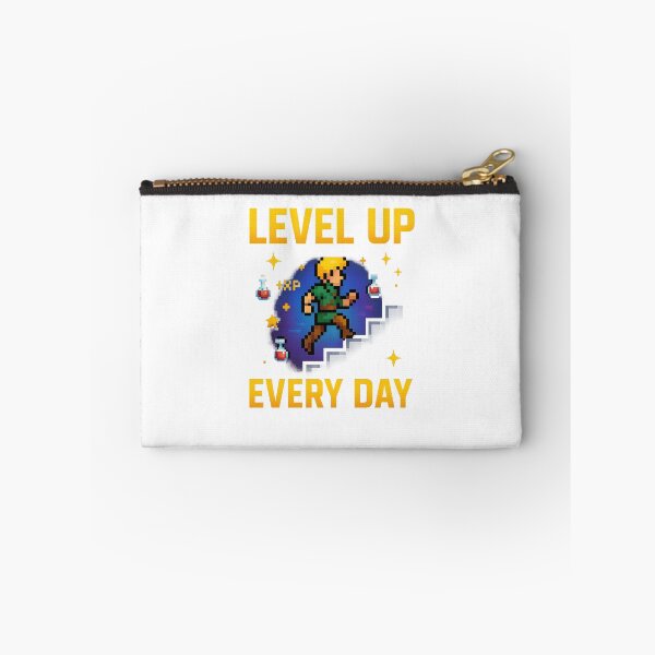 Item preview, level up designed and sold by Funny Mood Apparel.
