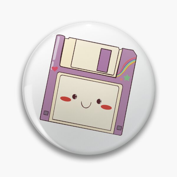Item preview, purple floppy disk designed and sold by Lilla23.