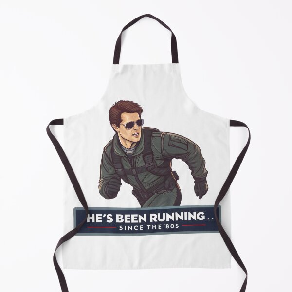 Item preview, Tom Cruise Meme – “He’s Been Running Since the '80s” Funny Action Sprint Parody designed and sold by Fashvora.