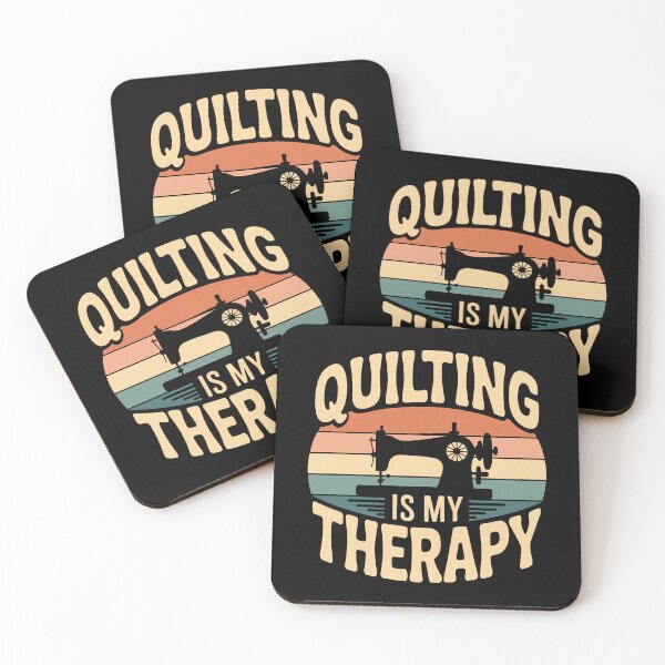 Item preview, Quilting Is My Therapy – Funny Quilting And Sewing designed and sold by tmerchtrends.