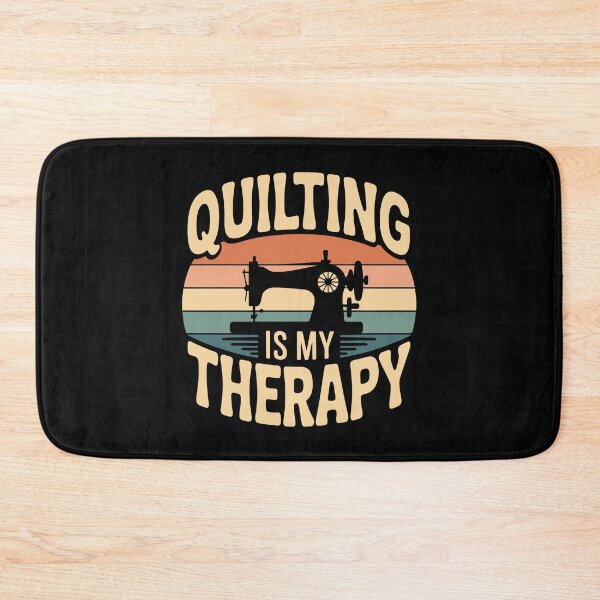 Item preview, Quilting Is My Therapy – Funny Quilting And Sewing designed and sold by tmerchtrends.