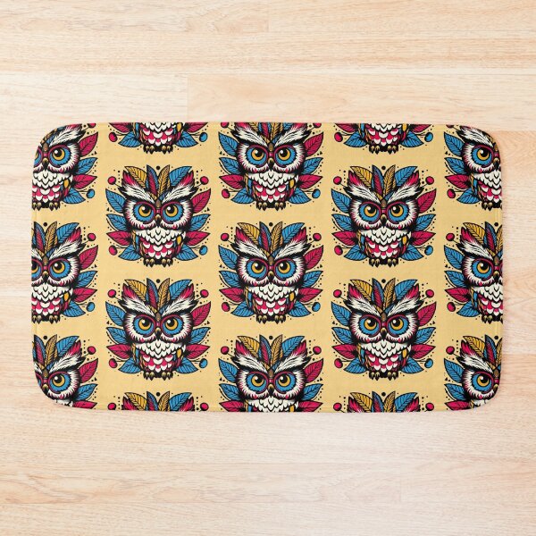 Item preview, pop art owl designed and sold by Dogandesighn.
