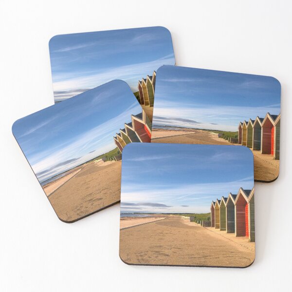 Item preview, Sand, Sea, and Beach Huts at Blyth in Northumberland. designed and sold by Violaman.