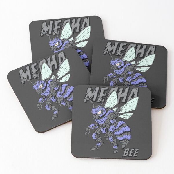 Item preview, Mecha Bee - Blue designed and sold by kancailustrasi.