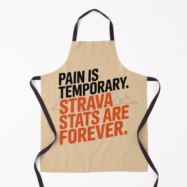 Item preview, Pain Is Temporary Strava Stats Are Forever – Motivational Cycling Design for Road Bikers, Athletes, Strava Addicts, Fitness and Training Fans designed and sold by BMLprint ⭐⭐⭐⭐⭐.