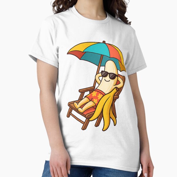Item preview, "Peel Out and Chill – Banana Style!" ?☀️ designed and sold by AfsounArt.