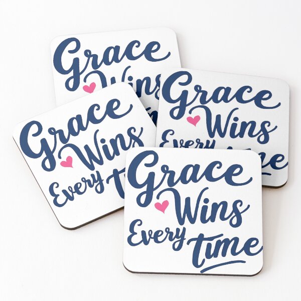 Item preview, Grace Wins Every Time designed and sold by BlessedHandsDesigns.