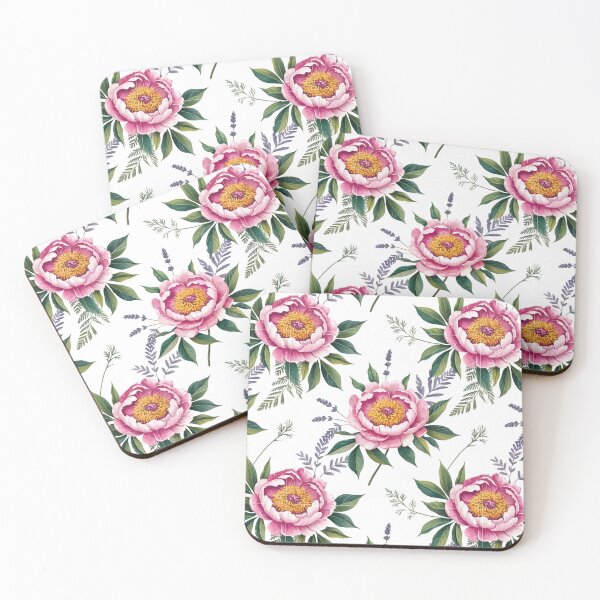 Item preview, peonies patten  designed and sold by jkrphoto.