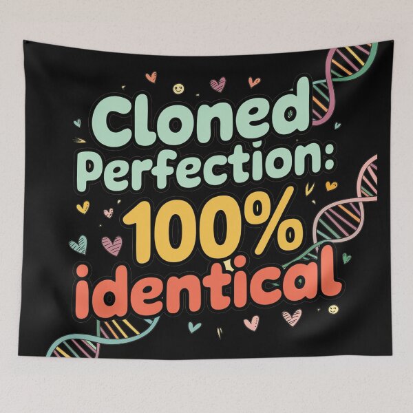 Item preview, Cloned perfection, 100% identical, same DNA, identical twins designed and sold by NoetherSym.