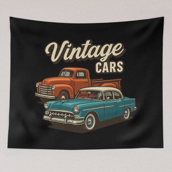 Item preview, Vintage Cars.02 designed and sold by TATTOO-DESIGN.