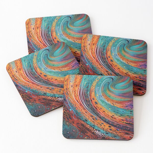 Item preview, Aboriginal Inspired Dot Art - Vortex Is Coming designed and sold by GrinGalore.