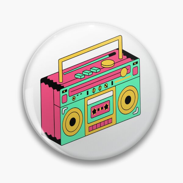Artikelvorschau, Boombox entworfen und verkauft von Sunny Stickers & Stationery.