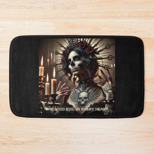 Item preview, Gothic Skull Rose Monarch designed and sold by Voodoo Store Paranormal Collections.