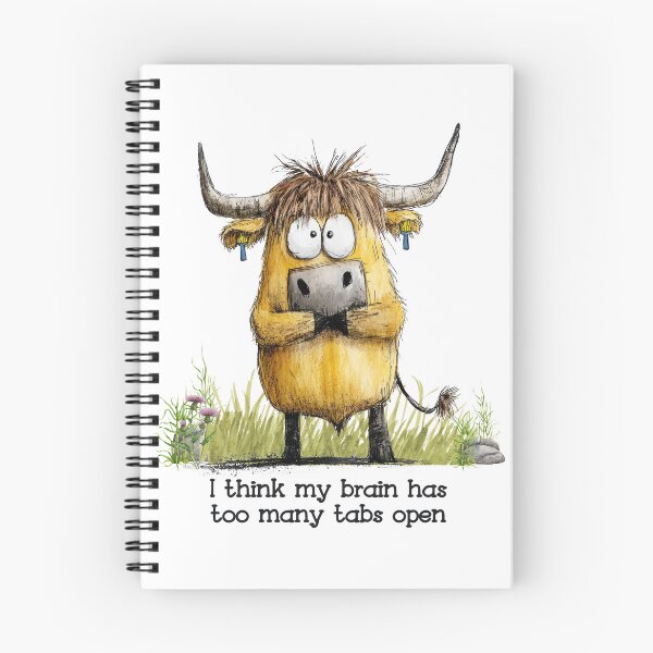 Item preview, Daft Coo - Too Many Tabs Open designed and sold by TotesUnique.