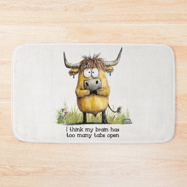 Item preview, Daft Coo - Too Many Tabs Open designed and sold by TotesUnique.