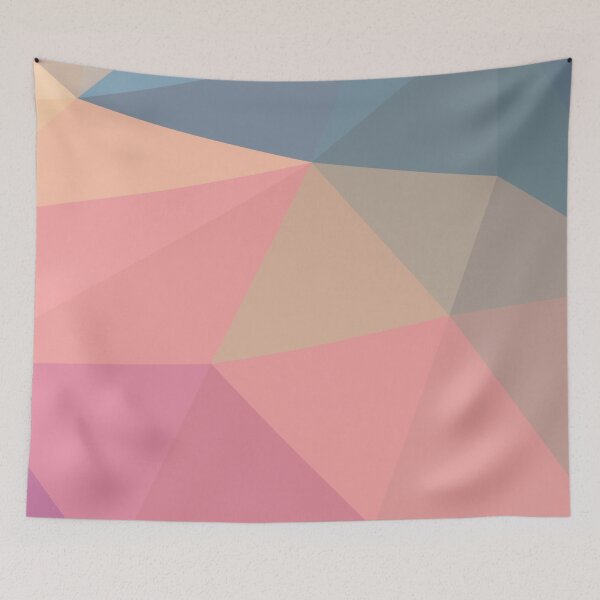 Item preview, Soft Pastel Geometric Polygon Design designed and sold by onesarcastic.