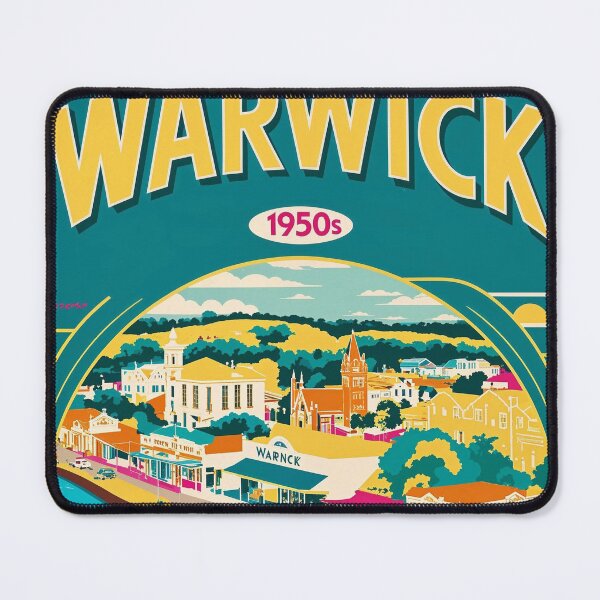 Item preview, Warwick Australia Vintage Travel Tourism designed and sold by TravelersGems.