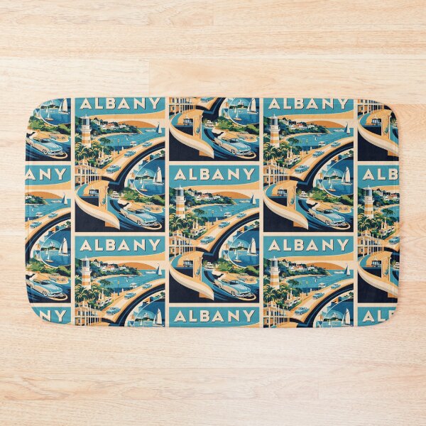 Item preview, Albany Australia Vintage Travel Tourism designed and sold by TravelersGems.