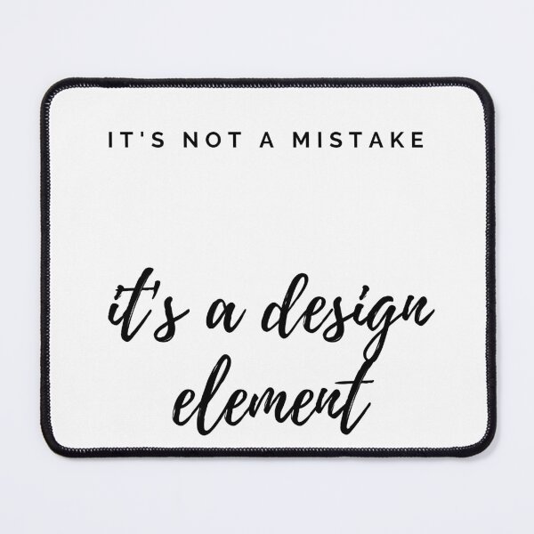 Item preview, It’s not a mistake hobby quote designed and sold by Anastaciaknits.