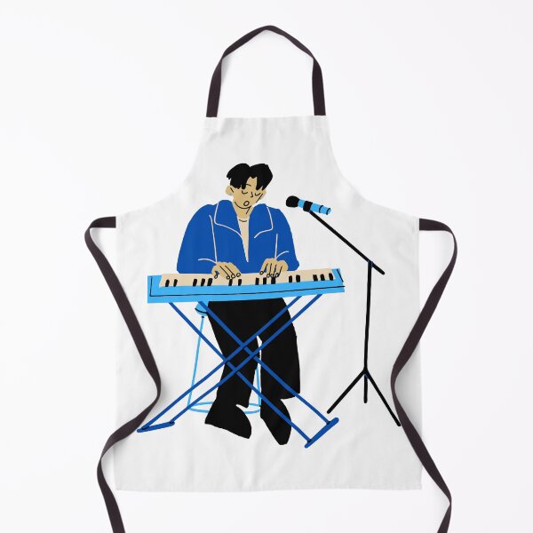 Item preview, Man Singing and Playing Piano designed and sold by Sunny Stickers & Stationery.