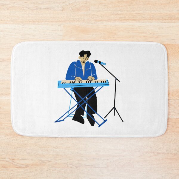 Item preview, Man Singing and Playing Piano designed and sold by Sunny Stickers & Stationery.