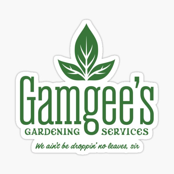 Artikel-Vorschau von Gamgees Gartenservice, designt und verkauft von Billi French Illustrations.
