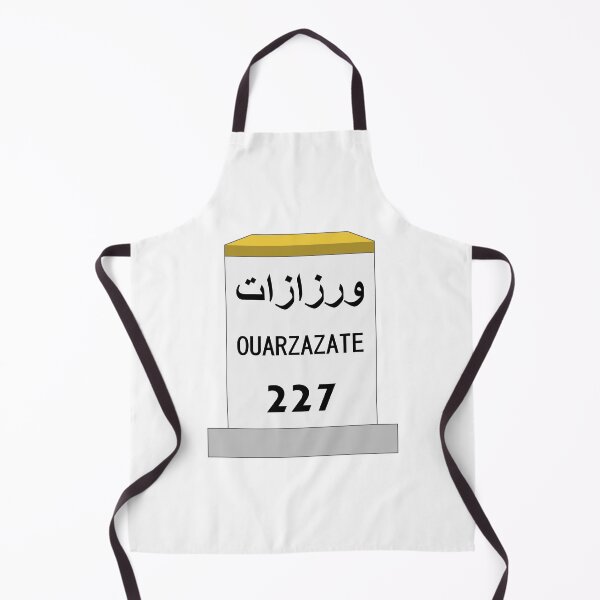 Item preview, Ouarzazate road sign Morocco travel souvenir designed and sold by sticket-travel.
