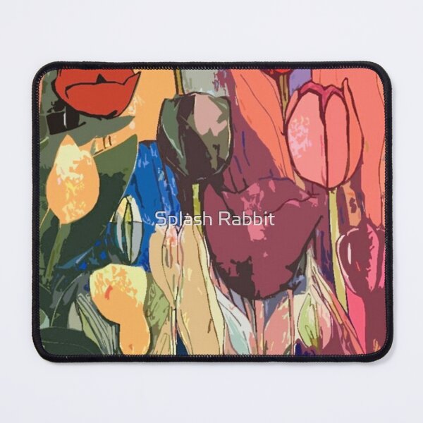 Artikelvorschau, Tulpenfrühlingsrausch 3 entworfen und verkauft von Splash Rabbit .