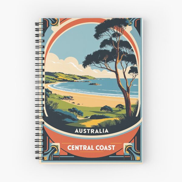 Item preview, Central Coast Australia Vintage Travel Tourism designed and sold by TravelersGems.