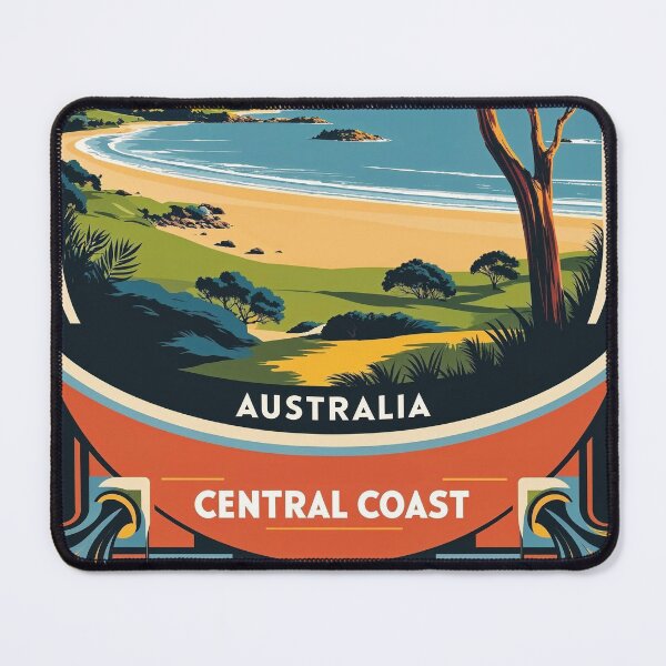 Item preview, Central Coast Australia Vintage Travel Tourism designed and sold by TravelersGems.
