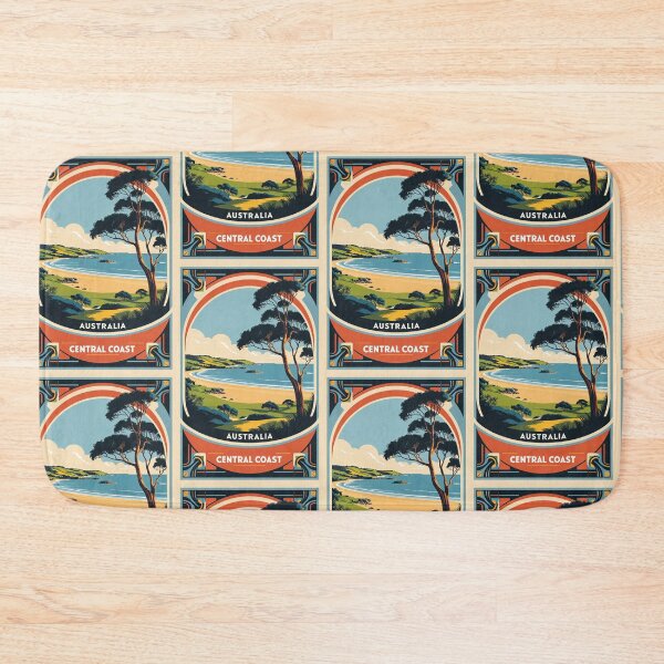 Item preview, Central Coast Australia Vintage Travel Tourism designed and sold by TravelersGems.