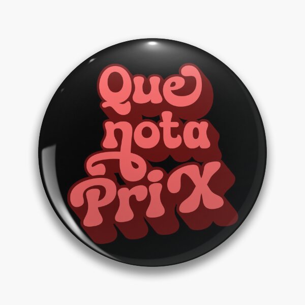 Item preview, Que Nota Prix (Spanish) designed and sold by Claustronautas.