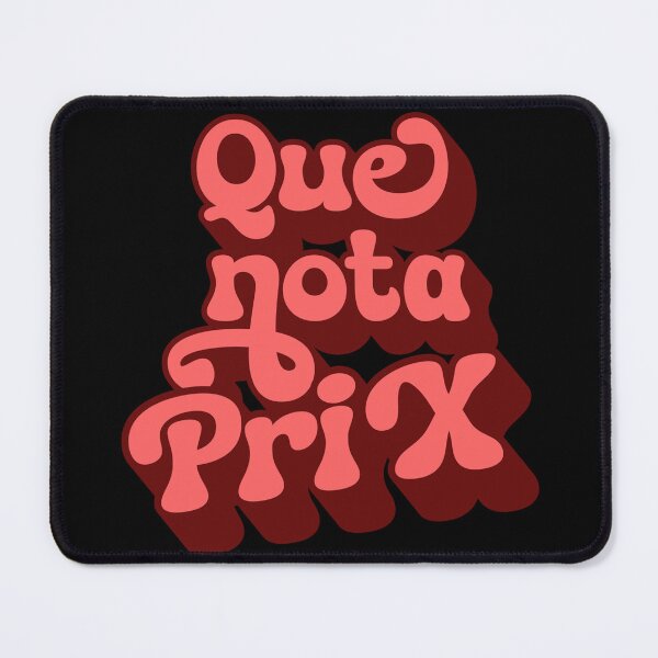 Item preview, Que Nota Prix (Spanish) designed and sold by Claustronautas.