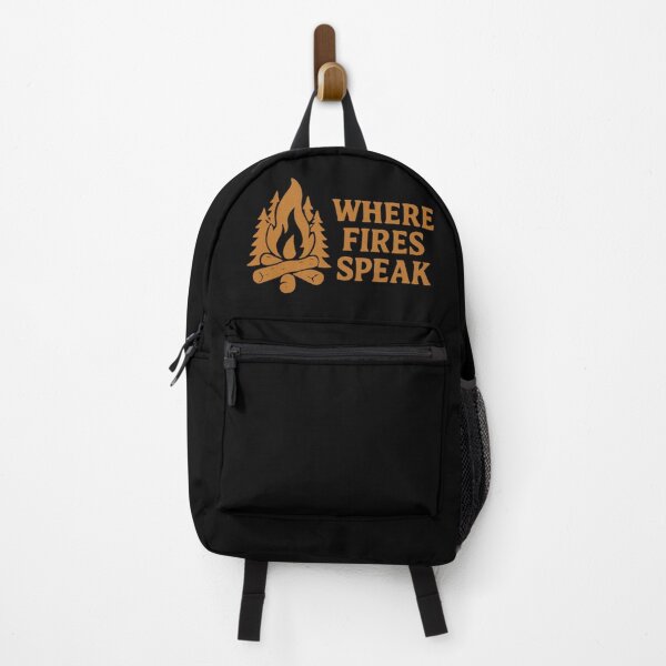 Item preview, Campfire Quote for Wilderness Lovers designed and sold by Timber & Dust.