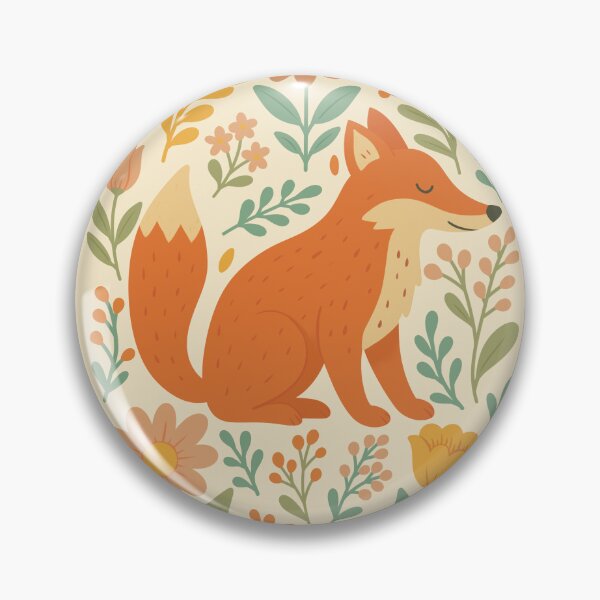 Artikelvorschau, Blumenfuchs entworfen und verkauft von JennyPrintsUK.