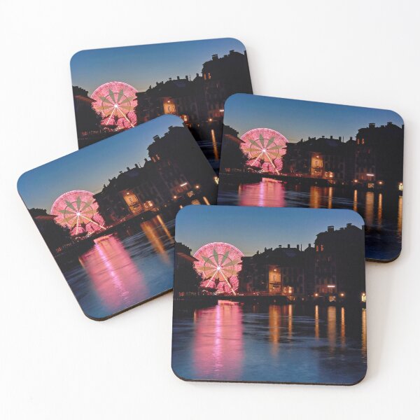 Item preview, Thun at night – Romantic light show on the water designed and sold by beatbieri.ch.