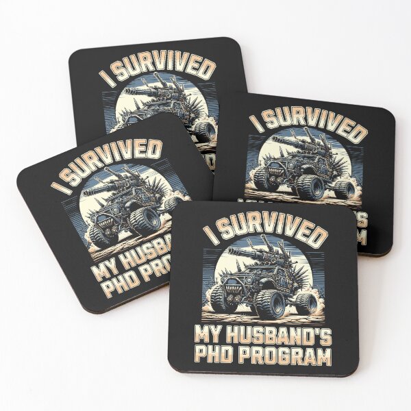 Item preview, I Survived My Husband's PhD Program | Husband Dissertation | Spouse PhD Graduation | Husband PhD Thesis | Husband PhD Graduation | Husband Doctorate designed and sold by jadedscientist.