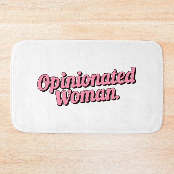 Item preview, Opinionated Woman. Pink Female designed and sold by PMCreative.