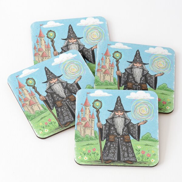 Item preview, Medieval Wizard designed and sold by browncis1shop.