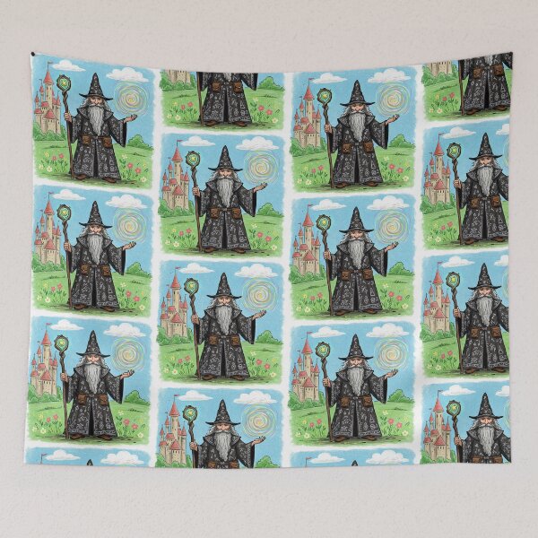 Item preview, Medieval Wizard designed and sold by browncis1shop.