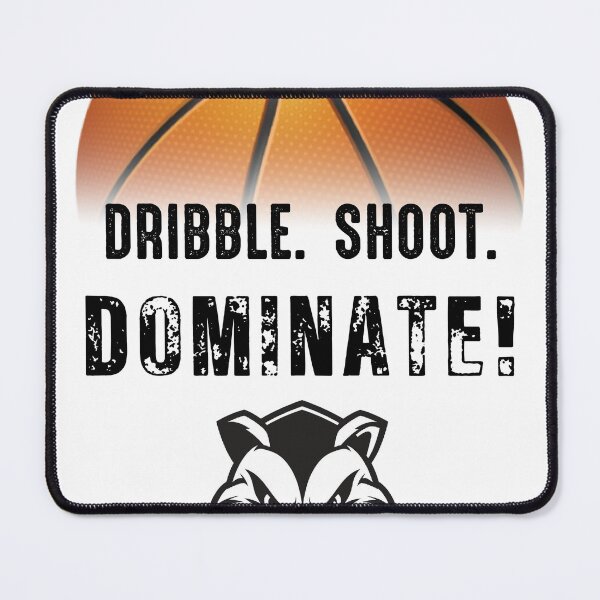 Item preview, Summer camp basketball Dribble Shoot Dominate Badgers designed and sold by GameChangerllc.