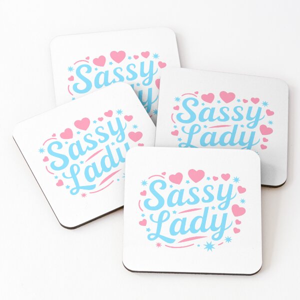 Item preview, Sassy Lady! Pink and Blue designed and sold by PMCreative.