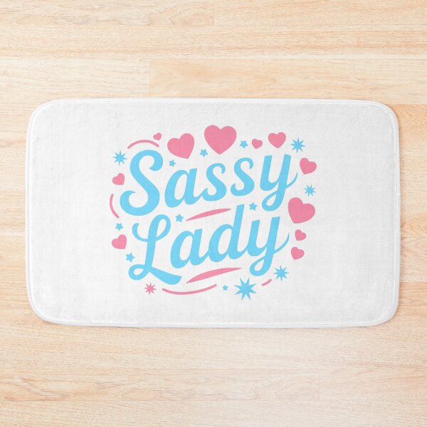 Item preview, Sassy Lady! Pink and Blue designed and sold by PMCreative.