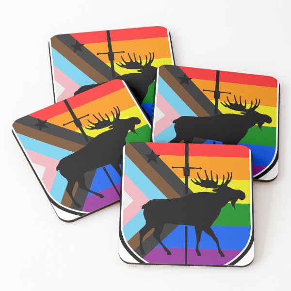 Item preview, MHF Progress Pride - Black Border designed and sold by MHFencing.
