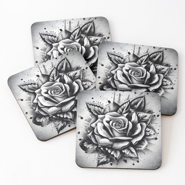 Item preview, Rose Tattoo Design designed and sold by Shirtilike.