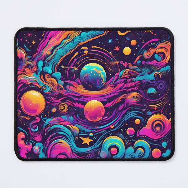 Item preview, Dance to the Rhythm of Colors – Cosmic Abstract Art designed and sold by azersan.