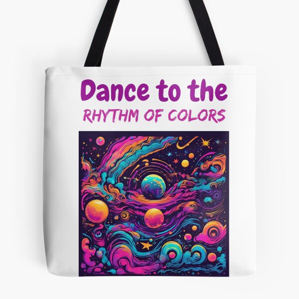Item preview, Dance to the Rhythm of Colors – Cosmic Abstract Art designed and sold by azersan.