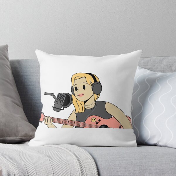 Item preview, Blonde Singer with Guitar designed and sold by Sunny Stickers & Stationery.