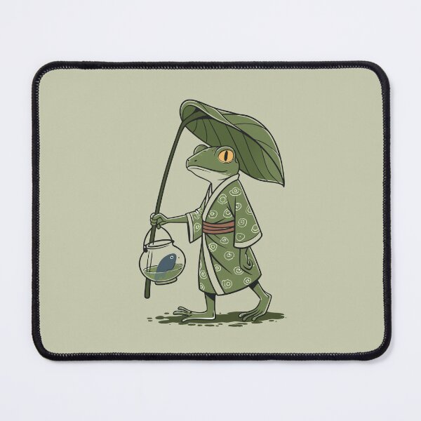 Item preview, A Frog and His Fish designed and sold by GOODARTENOON.
